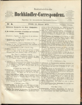 Oesterreichische Buchhändler-Correspondenz