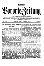 Wiener Vororte-Zeitung