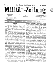 Militär-Zeitung