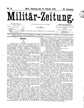 Militär-Zeitung