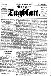 Prager Tagblatt