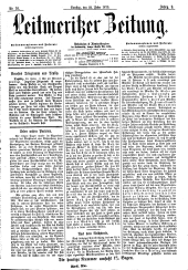 Leitmeritzer Zeitung