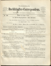 Oesterreichische Buchhändler-Correspondenz