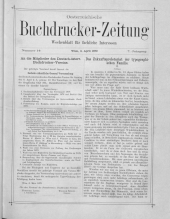 Buchdrucker-Zeitung