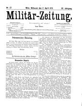 Militär-Zeitung