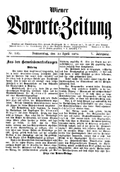 Wiener Vororte-Zeitung