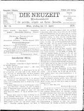 Die Neuzeit