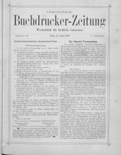 Buchdrucker-Zeitung