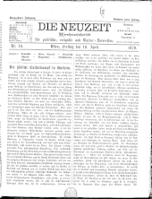 Die Neuzeit