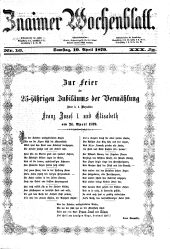 Znaimer Wochenblatt