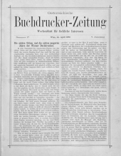 Buchdrucker-Zeitung