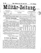 Militär-Zeitung