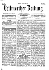 Leitmeritzer Zeitung