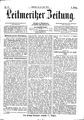 Leitmeritzer Zeitung