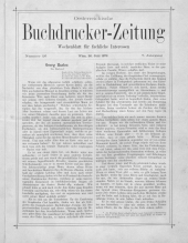 Buchdrucker-Zeitung