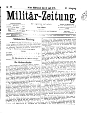 Militär-Zeitung