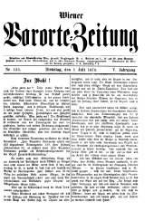 Wiener Vororte-Zeitung