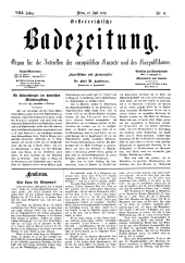 Österreichische Badezeitung