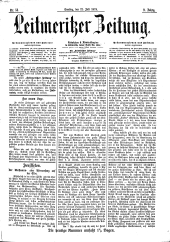 Leitmeritzer Zeitung
