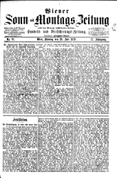 Wiener Sonn- und Montags-Zeitung