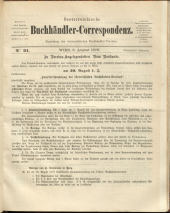 Oesterreichische Buchhändler-Correspondenz