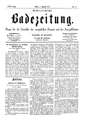 Österreichische Badezeitung