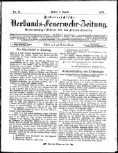 Österreichische Verbands-Feuerwehr-Zeitung