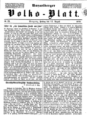 Vorarlberger Volksblatt