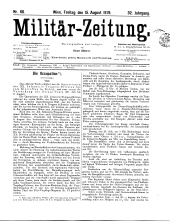 Militär-Zeitung