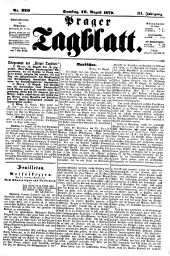 Prager Tagblatt