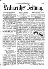 Leitmeritzer Zeitung