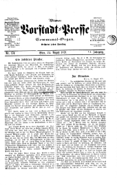 Wiener Vorstadt-Presse