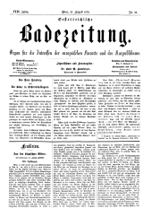 Österreichische Badezeitung