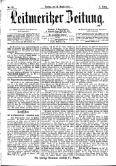 Leitmeritzer Zeitung