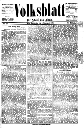 Volksblatt für Stadt und Land