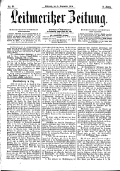 Leitmeritzer Zeitung