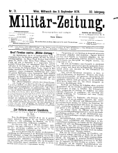 Militär-Zeitung