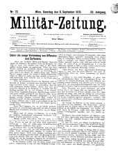 Militär-Zeitung