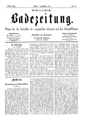 Österreichische Badezeitung