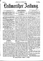 Leitmeritzer Zeitung