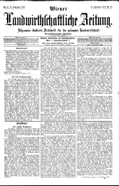 Wiener Landwirtschaftliche Zeitung