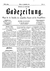 Österreichische Badezeitung