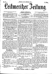 Leitmeritzer Zeitung