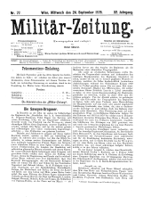 Militär-Zeitung