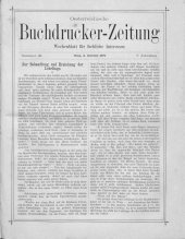 Buchdrucker-Zeitung