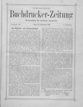 Buchdrucker-Zeitung