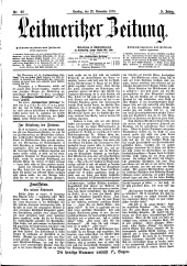 Leitmeritzer Zeitung