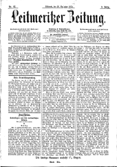 Leitmeritzer Zeitung