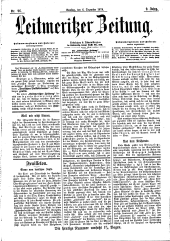 Leitmeritzer Zeitung