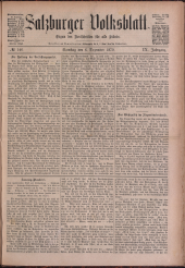 Salzburger Volksblatt: unabh. Tageszeitung f. Stadt u. Land Salzburg